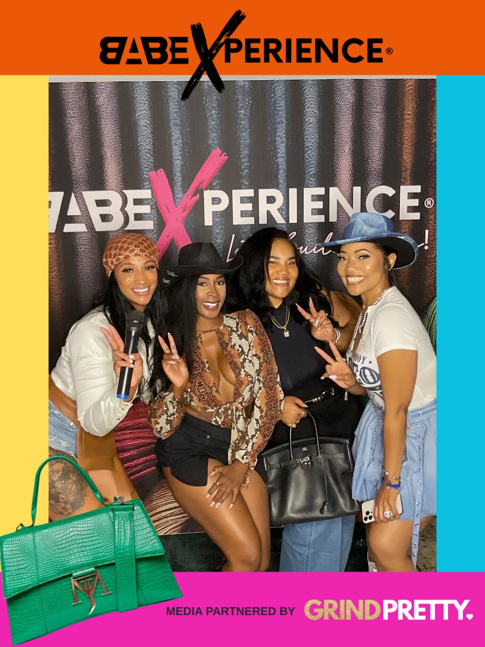 Babe Xperience brand event photo booth