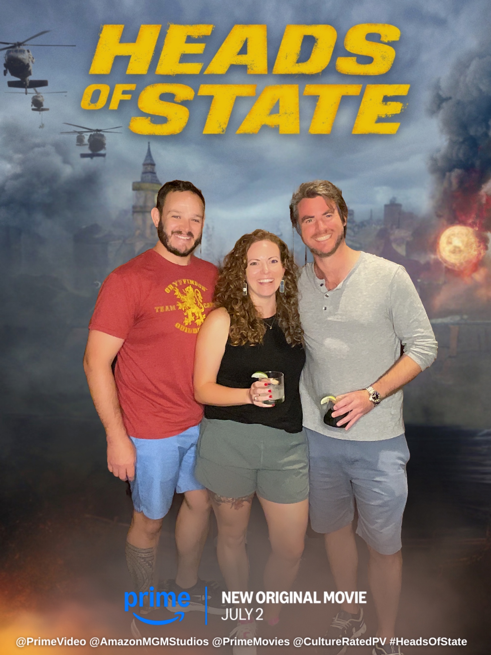 Heads of State premiere photo booth Atlanta